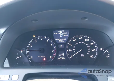 2011 Lexus Ls 460 из США, поврежденный, VIN JTHBL5EF9B5105800